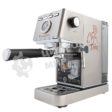 Кофеварка рожковая электрическаяTuarex TK-1245, объем-1.4л, материал- нержавеющая сталь, мощность:1450 Вт, давление пара 20 бар, 2 шт/уп