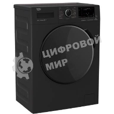 Стиральная машина Beko WSPE6H616A черный, загрузка фронтальная 6,5 кг, 1200 об/мин., класс: А++