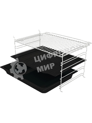 Электрическая духовка Gorenje BOS67371SYW 60 см, 77 л, Коллекция: Simplicity, Очистка паром AquaClean, 12 режимов, белый