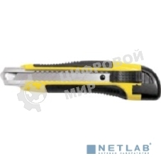 Нож FIT HQ технический 18 мм усиленный прорезиненный Профи 10258