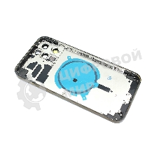 Задняя крышка (корпус) в сборе с рамкой для Apple iPhone 12 Pro Max черный