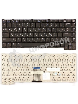 Клавиатура для ноутбука Dell Inspiron 1200 2200 Latitude 110L PP10S черная