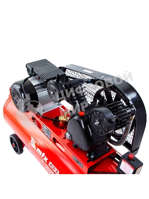 Компрессор воздушный МТХ КР2500/80 рем. привод, 2,5 кВт, 80 л, 420 л/мин