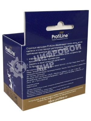 Картридж струйный ProfiLine PL-T1032 для принтеров Epson Stylus TX550/Stylus Office T30/T40/T40W/TX510/TX600/TX600FW/T1100 с чернилами Cyan 11,1 мл