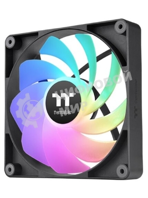 Вентилятор для корпуса Thermaltake CT120 Sync Reverse ARGb 120х120x25 черный 4-pin 31.2дБ (упак.:2шт) (CL-F173-PL12SW-A) Ret