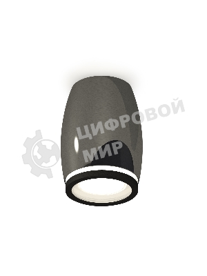 Светильник Ambrella Light XS1123020 DCH/SBK/FR черный хром/черный песок/белый матовый MR16 GU5.3 (C1123, N7121)