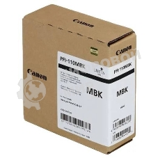 Картридж струйный Canon PFI-110 MBK 2363C001 черный матовый (160мл) для Canon TX-2000/TX-3000/TX-4000