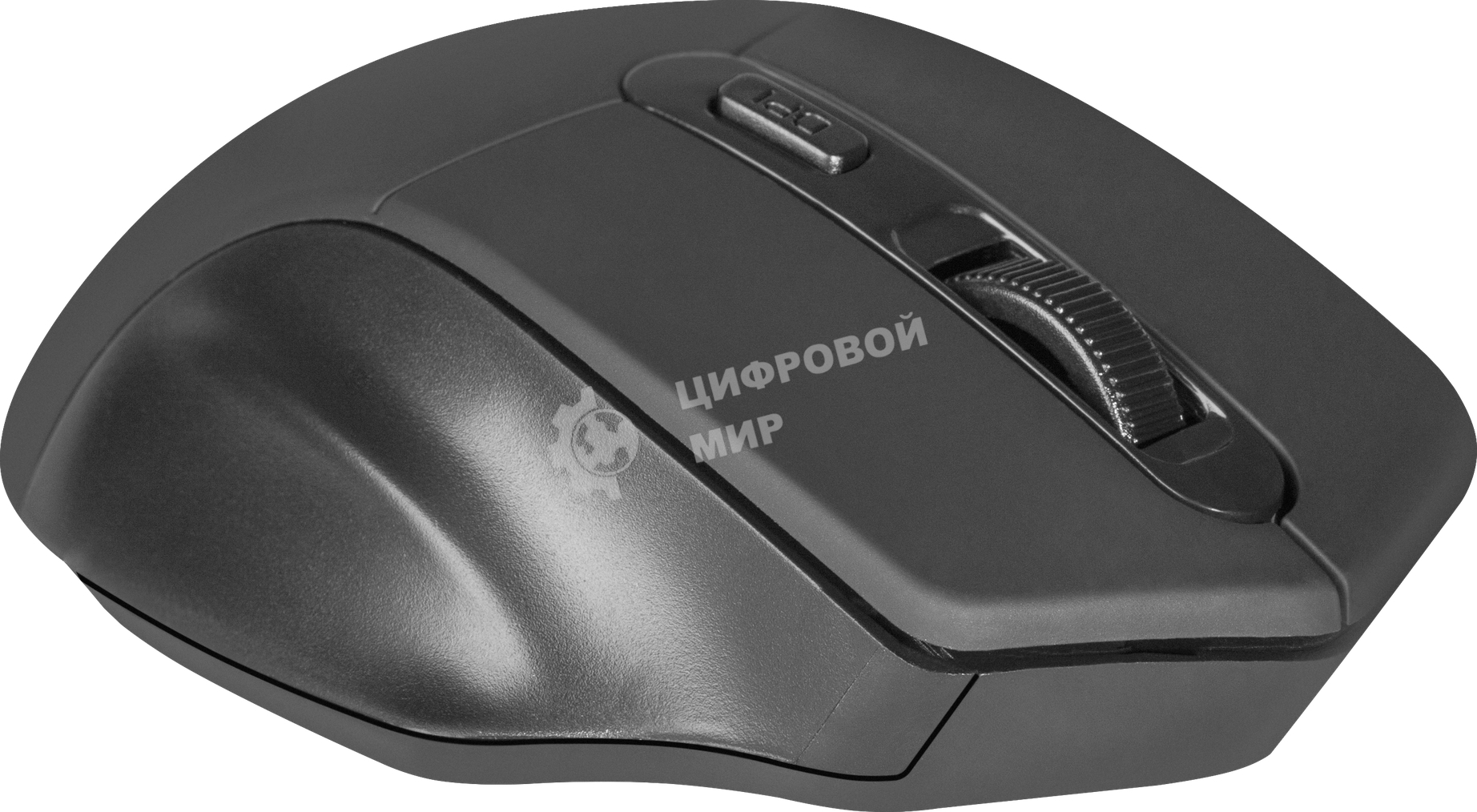 Мышь беспроводная Defender Datum MB-345 черный, 1600 dpi, радиоканал, USB, кнопки - 4