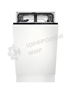 Встраиваемая посудомоечная машина Electrolux EEA12100L, серебристый, 44.6 см, 9 компл., 49 дБ, класс A+