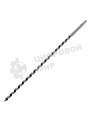 Сверло Matrix по дереву шнековое, 10x460 мм, 6-гранный хвостовик