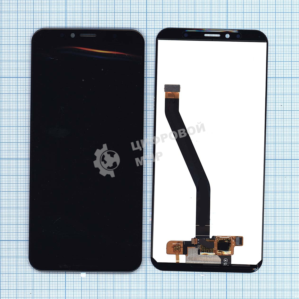 Дисплей для Huawei Honor 7A Pro Honor 7C Y6 2018 Y6 Prime 2018 черный