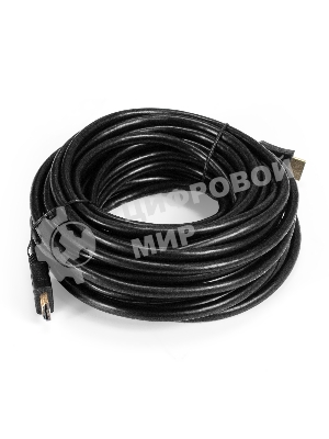 Кабель HDMI ExeGate EX-CC-HDMI2-10.0 (19M/19M, v2.0, 10м, 4K UHD, Ethernet, позолоченные контакты)