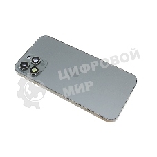 Задняя крышка (корпус) в сборе с рамкой для Apple iPhone 12 Pro Max черный