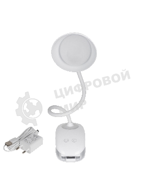 Светильник настольный СТАРТ CT93, 6Вт, 520Лм, 4100K, 1.2м, белый