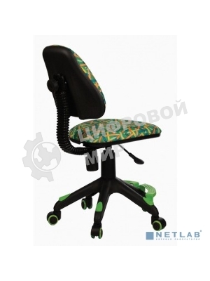 Кресло Бюрократ KD-4/PENCIL-GN зеленый, ткань, 120 кг