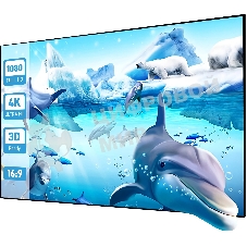 Экран на раме Cactus 127x224см Alr Expert CS-PSALRE-224X127-WM 16:9 настенный натяжной черный