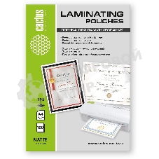 Пленка для ламинирования Cactus 100мкм A4 (100шт) матовая 216x303мм CS-LPMА4100100