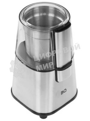 Кофемолка BQ CG1004 Steel-Black, Мощность 220 Вт, 60 г максимальная загрузка