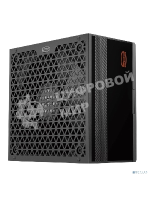 Блок питания PCCOOLER, 850W 80+ Gold (ATX, 3.1, PCIe 5.1 600W, Full modular, 1x24(20+4)pin 550мм, 2xCPU 8(4+4)pin 650мм, 3xPCIe 8(6+2)pin 500мм, 1x12V(2x6) 12+4pin 650мм, 3xSATA*3+MOLEX4pin*1 450+120+120+120мм, Active, 135x135mm, 150x150x86mm, APFC, OVP, UVP, OCP, SCP, OTP, OPP, SPD)