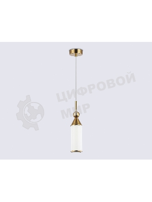 Светильник Ambrella light LH55271 BS/FR латунь/белый матовый E14 max 40W D65*1500
