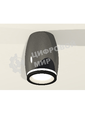 Светильник Ambrella Light XS1123020 DCH/SBK/FR черный хром/черный песок/белый матовый MR16 GU5.3 (C1123, N7121)