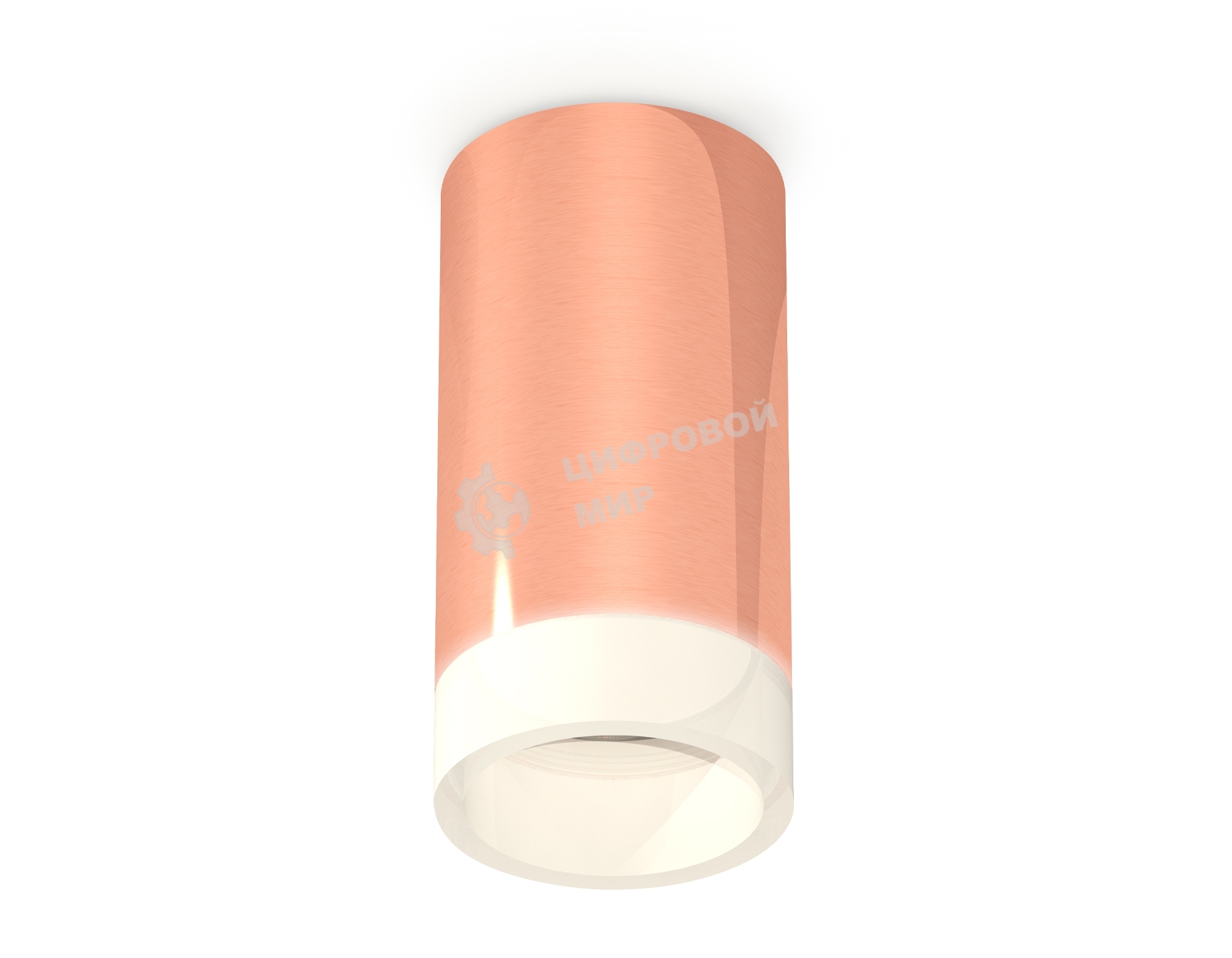 Светильник Ambrella Light XS6326021 PPG/FR золото розовое полированное/белый матовый MR16 GU5.3 (C6326, N6248)