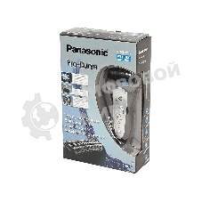 Электробритва сетчатая Panasonic ES-GA21 реж.эл.:3 питан.:аккум. черный/серый