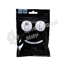Кабель USB 2.0 HOCO X13, AM/Lightning M, белый, 1м