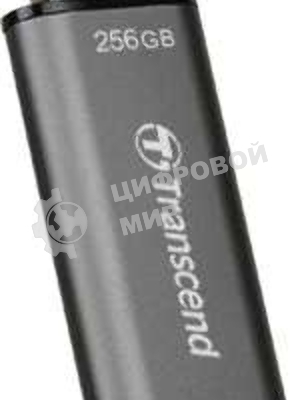 Флешка USB Transcend JetFlash 920 (TS256GJF920), 256Gb, USB 3.1, R/W 420/400, темно-серый