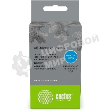 Картридж ленточный Cactus CS-M210-750595YL черный шрифт, желтый фон (19.1 мм, 6.4 м) для Brady M210/M211/M210-LAB