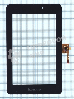 Сенсорное стекло (тачскрин) для Lenovo LePad S2007, черное