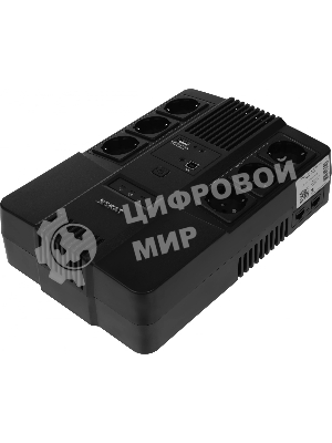 Источник бесперебойного питания SKAT-UPS 800 AI ИБП 220В 480Вт 1 АКБ 9А.ч внутр. меандр. стаб-ция напр-я. 6 выходов Бастион 452