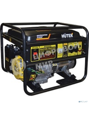 Электрогенератор бензиновый Huter DY6500L, 5.5 кВт, 71 дБ, 74.5 кг