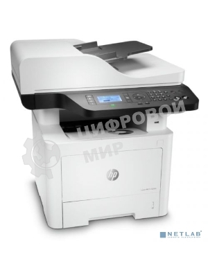 МФУ лазерное HP Laser MFP 432fdn (7UQ76A), А4, ч/б, печ. 40 стр/мин., скан. до 24 стр/мин. (ч/б) 12 стр/мин. (цвет), 1200 x 1200 dpi, Ethernet (RJ-45), USB