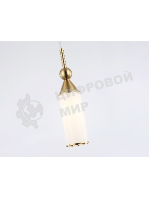 Светильник Ambrella light LH55271 BS/FR латунь/белый матовый E14 max 40W D65*1500