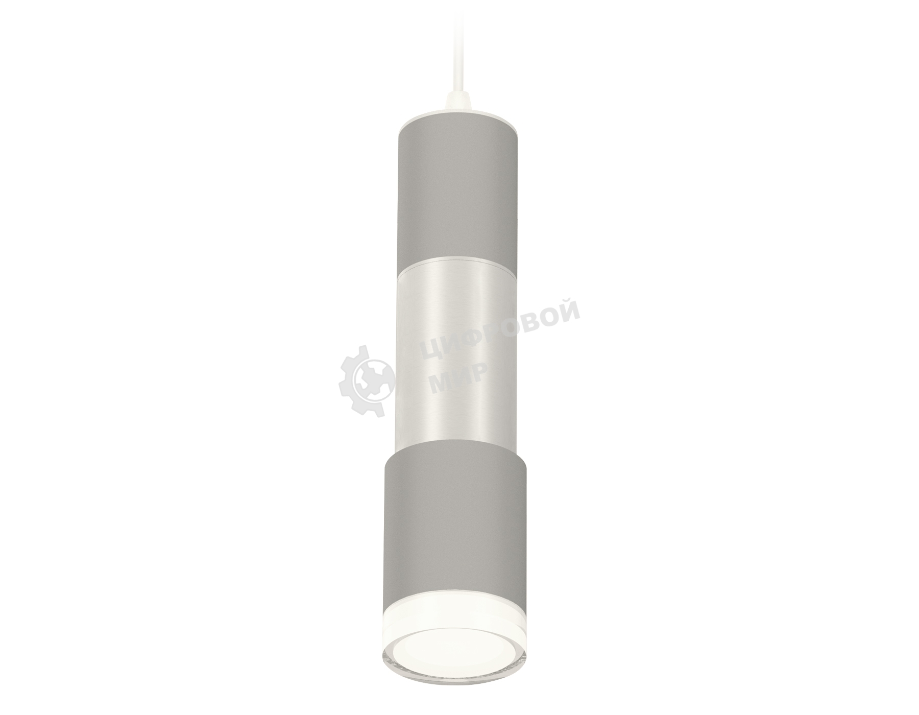 Светильник Ambrella Light XP7423003 SGR/PSL/CL серый песок/серебро полированное/прозрачный MR16 GU5.3