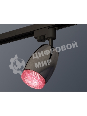 Светильник Ambrella light XT1123006 DCH/SBK/PI черный хром/черный песок/розовый MR16 GU5.3 (A2521, C1123, N7193)