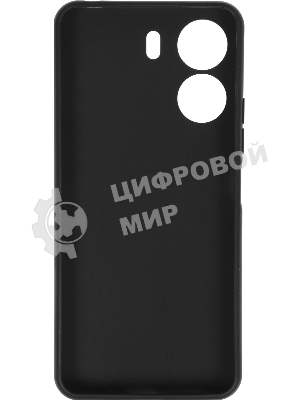 Чехол (клип-кейс) BoraSCO для Xiaomi Redmi 13C Silicone Case черный (72839)