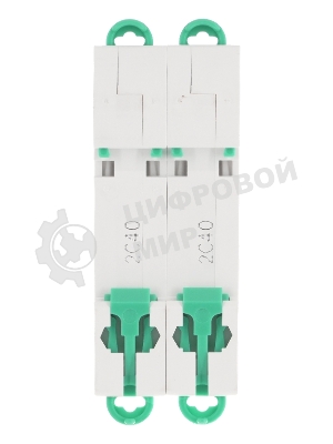 Автоматический выключатель Systeme Electric S9F22240 Systeme9 C 40A 2P 6kA 400В
