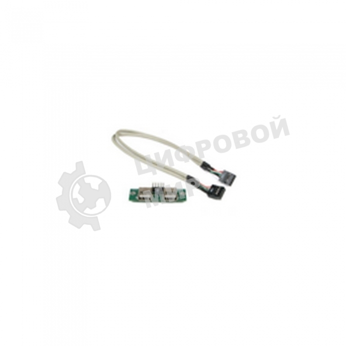 Плата 80H02342301A0 AS'Y PCB,USB 3.0 REV.A0,RM42300e07,DUAL PORTS W/CABLE 750MM