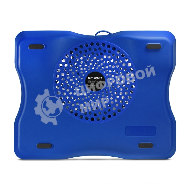 Подставка для ноутбука CROWN CMLC-1001 silver&blue (до 15,6