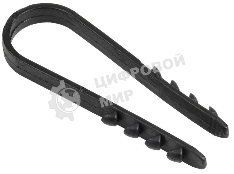 Дюбель хомут IEK UHH36-11-18-100 11-18 мм нейлон черный (100 шт) IEK