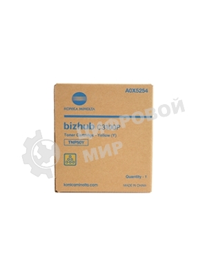 Тонер-картридж Konica-Minolta bizhub C3100P желтый TNP-50Y