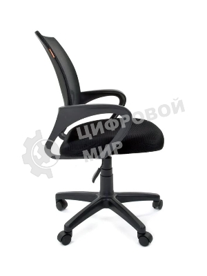 Кресло Chairman 696 TW-04 серый, ткань, 120 кг, механизм качания