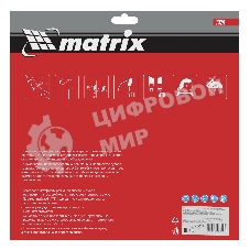 Пильный диск Matrix по дереву, 255x32мм, 48 зубьев + кольцо 30/32 Professional