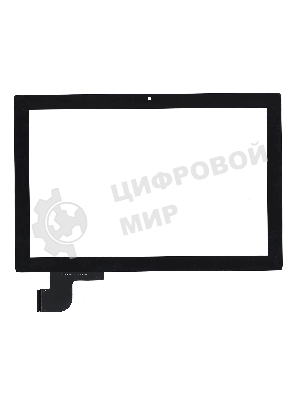 Сенсорное стекло (тачскрин) для Lenovo Miix 520-12IKB, черное
