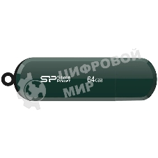 Флешка USB 64 Gb Silicon Power Lux Mini 320, USB 2.0, зеленый