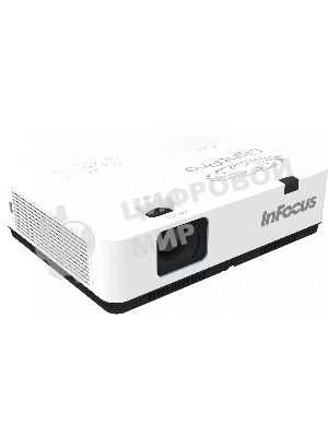 Проектор INFOCUS IN1034 3LCD, 4800 lm, XGA (1024x768), 50000:1, 1.481.78:1,3.5мм in,Composite video,Component,VGA IN х2, HDMI IN, Audio in(RCAх2), USB-A, USB B х2, VGA out, Audio 3.5мм out, лампа 20000ч.(ECO mode), RJ45,RS232, 1x16W, 31дБ, 3,3 кг
