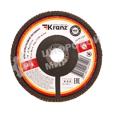 Круг лепестковый торцевой Kranz P80, 150х22,2 мм