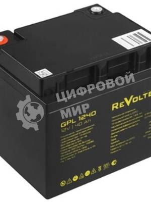 Аккумулятор 12В 40А.ч REVOLTER GPL 1240